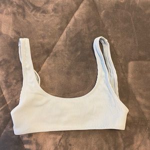 White Fox Bikini Top